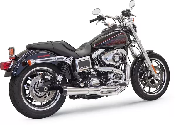 Bassani Xhaust Mega Power Exhaust – Chrome – FXD/FXDWG With Mid/Forward Controls