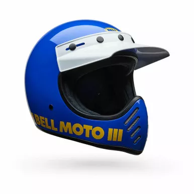 Bell Moto-3 Classic Blue Helmet