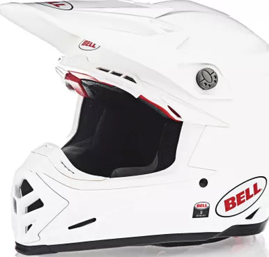 Bell Moto-9 Flex Gloss White Helmet