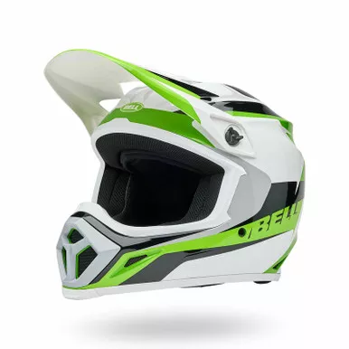 Bell MX-9 Mips Rift Green White Helmet