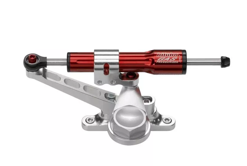 Bitubo KITC Steering Damper Kit For Under Instruments Mounting With Red Shock Absorber KIT178A1