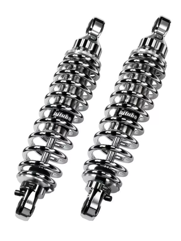 Bitubo WME0 Adjustable Twinshocks Spring Preload Rebound Length 326mm Chrome Spring HD054WME03