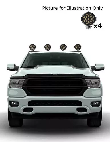 Black Horse Offroad RB001BK-PLB CLASSIC ROLL BAR KIT