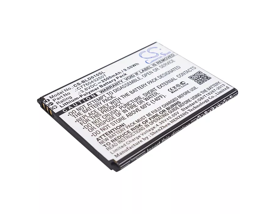 BLU Dash X LTE D0010U D0010UU BOLD LIKS US Mobile Phone Replacement Battery