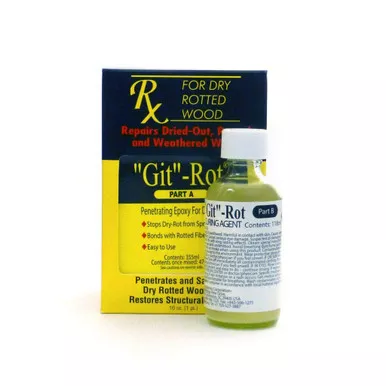 BoatLIFE 1064 Git-Rot Penetrating Epoxy Kit, Clear, 16 oz