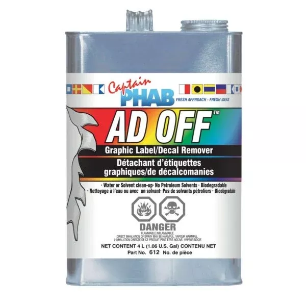 Captain Phab Adhesive Remover AD Off