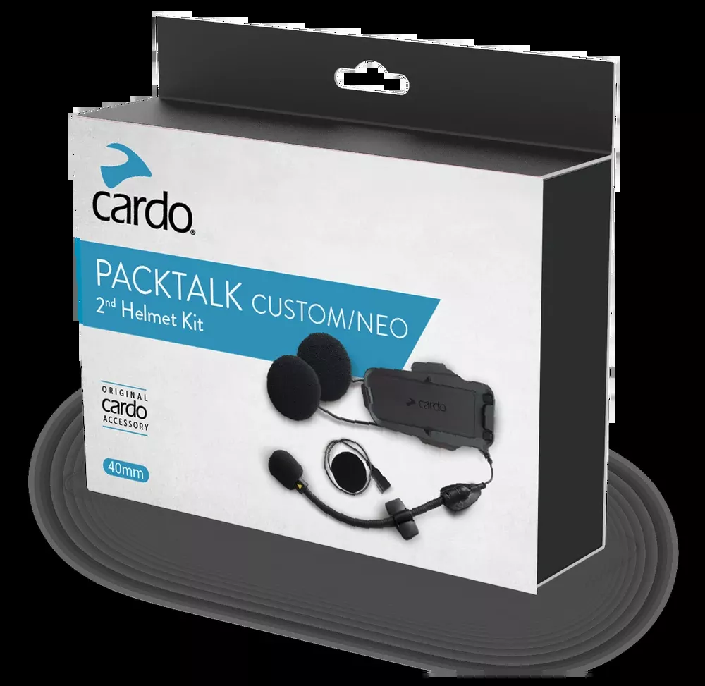 Cardo Packtalk Custom 2ND Helmet Kit – ACC00015