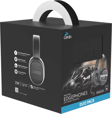 Cardo Packtalk Edgephones Duo for ORV