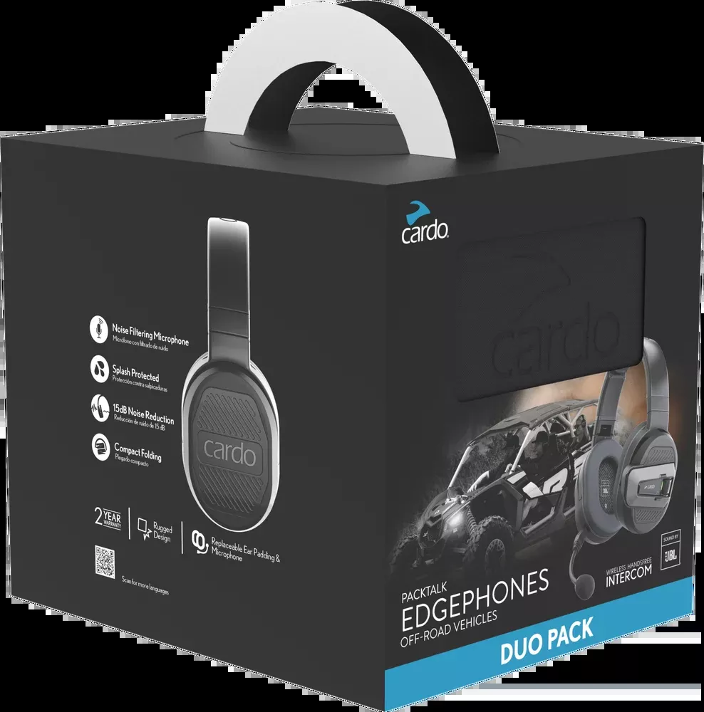 Cardo PT Edgephones DUO FOR ORV – PTHP0102
