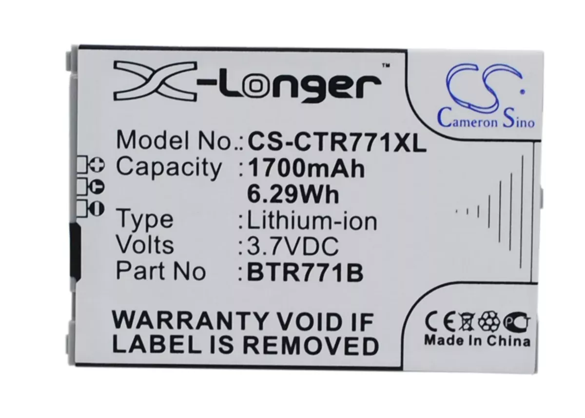 Casio C771 GzOne Commando C771 Mobile Phone Replacement Battery
