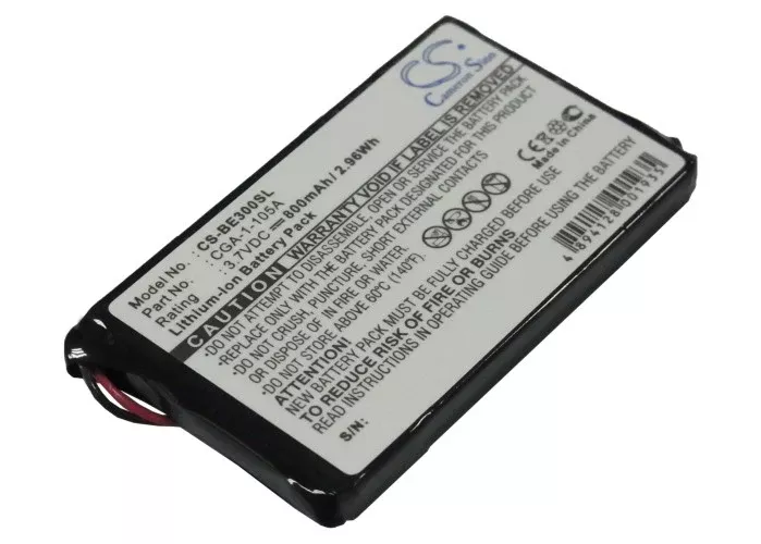 Casio Cassiopeia BE-300 Cassiopeia BE-500 PDA Replacement Battery