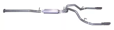 Cat-Back Dual Split Exha ust SystemAluminized GIB5627
