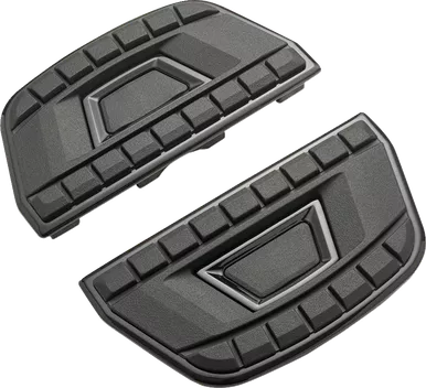 Ciro Chicane Floorboard Inserts Passenger Black - 61820