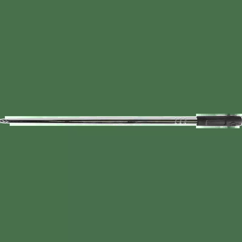 Ciro High Caliber Flexible 12" Antenna, Chrome
