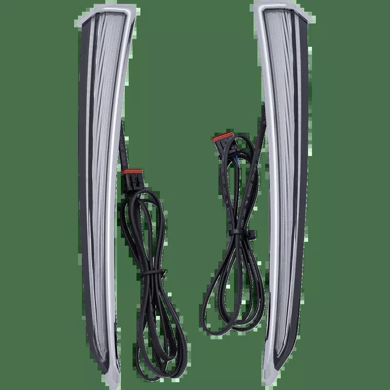 Ciro Lower Fairing Lights Chrome