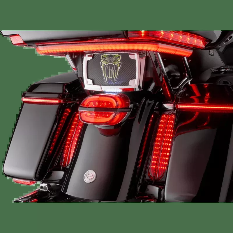 Ciro Taillight Lens W/License Plate Light