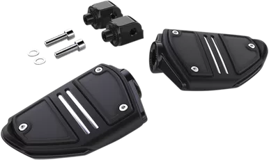 Ciro Twin Rail Foot Pegs With Mount Black - 61426