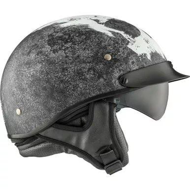 CKX Revolt Lull Black White Helmet