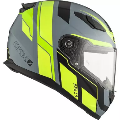 CKX RR619 Interceptor Matte Yellow Helmet