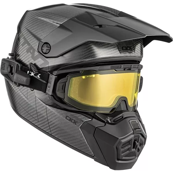 CKX Titan AMS Carbon Helmet Solid Electric