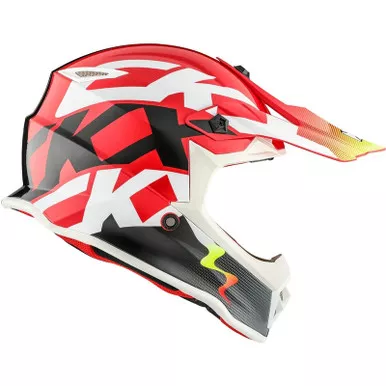 CKX TX019Y Howl Red Helmet