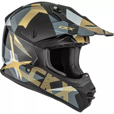 CKX TX228 Lord Orange Helmet