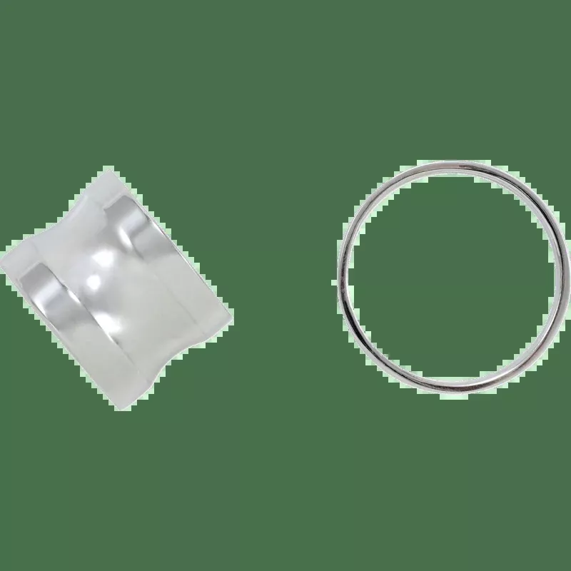 Covingtons Axle Spacer Smooth Chrome ABS