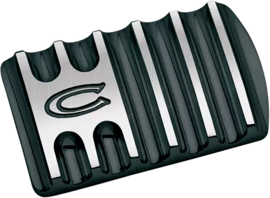 Covingtons Brake Pedal Finned Black - C1042-B