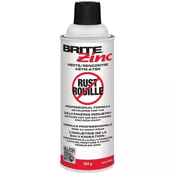 CRC Brite Zinc Silver Finish