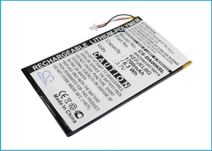 Creative Zen Vision M Zen Vision M Video Media Player Replacement Battery