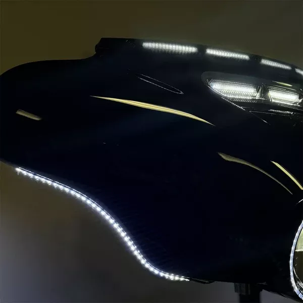 Custom Dynamics Dual Color Light Strips – Fairing – Amber/White
