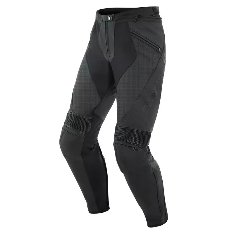 Dainese Pony 3 Perf. Leather Pants Matte Black (60)