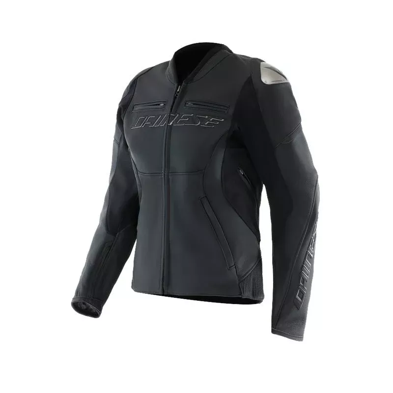 Dainese Racing 5 Lady Leather Jacket Black/White 38
