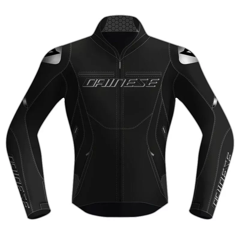 Dainese Racing 5 Perf Lady Leather Jacket Black 38