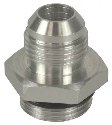 Derale Aluminum Fitting -8AN x 5/18-18 O-ring 59108