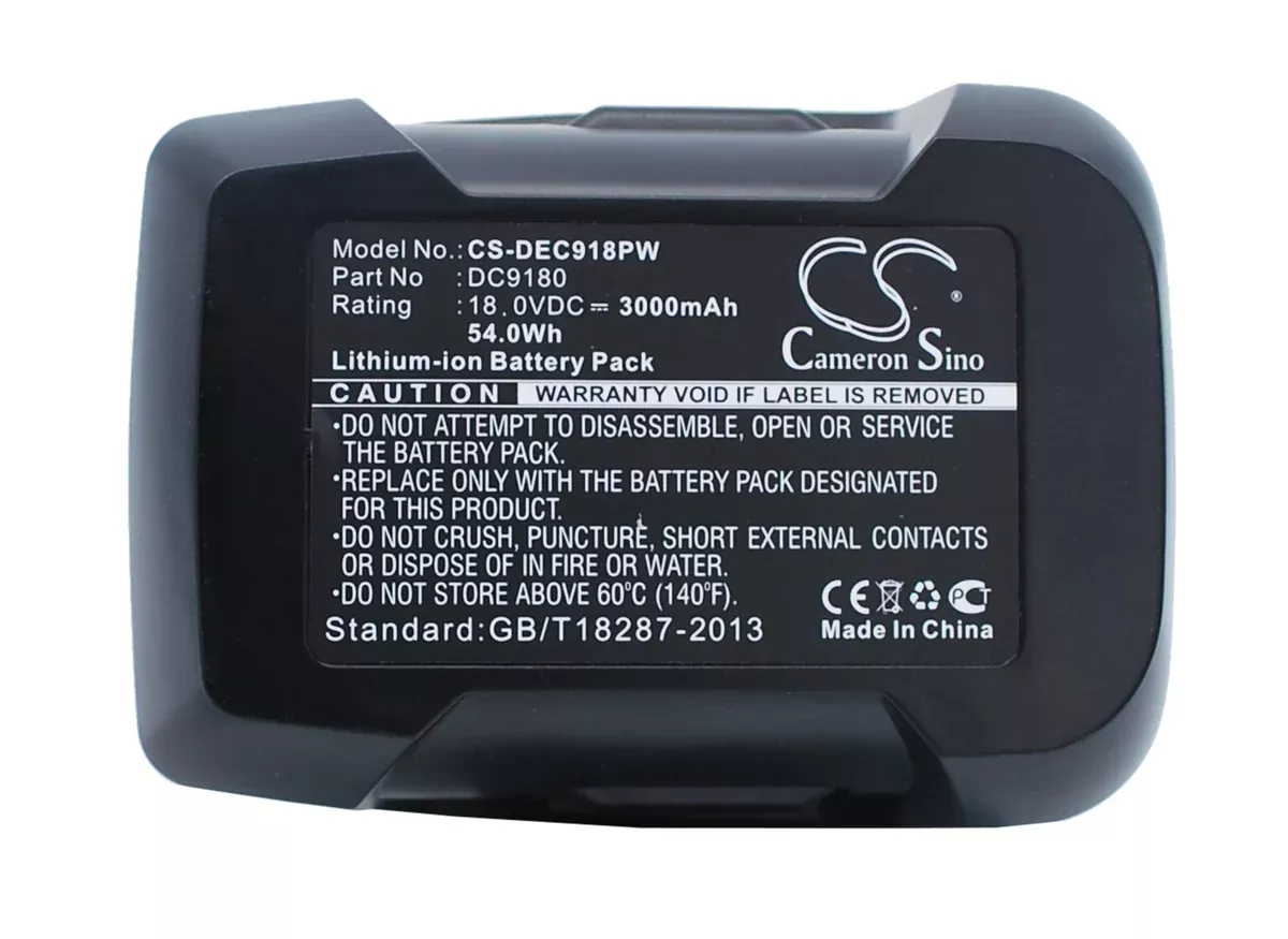 DeWalt DCD925 DCD925N DCD925B2 DCD925KA 3000mAh Power Tool Replacement Battery