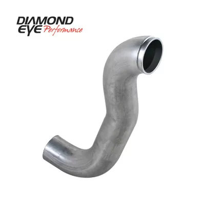 Diamond Eye 220105 4" Down pipe, Hx40, AluFits Minized, 4X4, For 89-93 Dodge