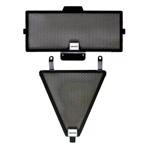 Dieci83 Aluminum Radiator Guard Set For Ducati Panigale V2