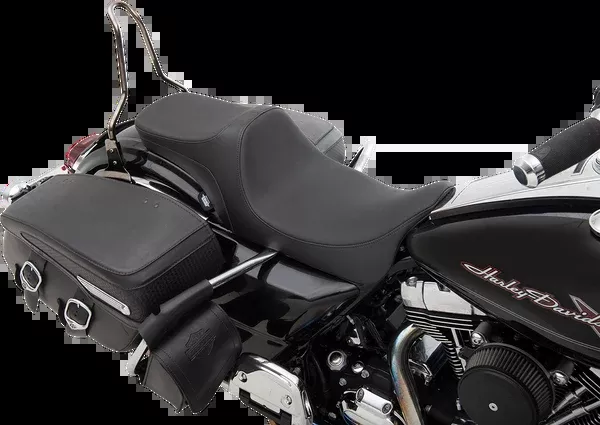 Drag Specialties Seats Predator III 2-Up Seat - Smooth - FL '08-'23