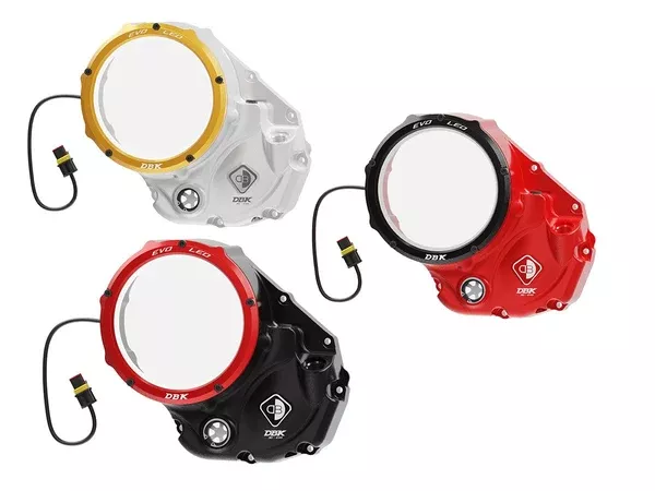 Ducabike DBK Ducati Clear Clutch Cover EVO LED