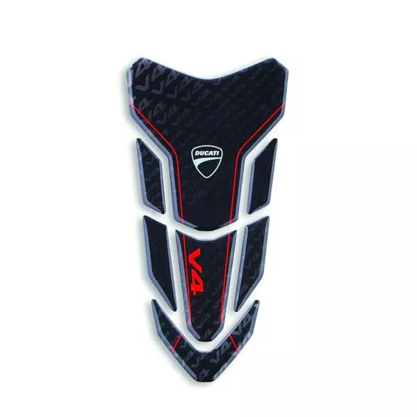 Ducati Performance Black Logo Tank Protector Pad For V4 V4S V4R