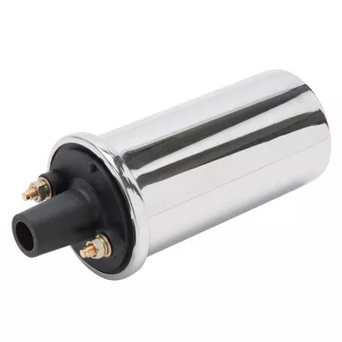Edelbrock Max-Fire Ignition Coil Oil Filled - Chrome 22740