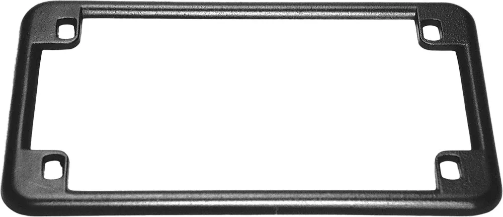 Emgo License Frame Black 4 1/8" X 7 1/4" - 86-42610