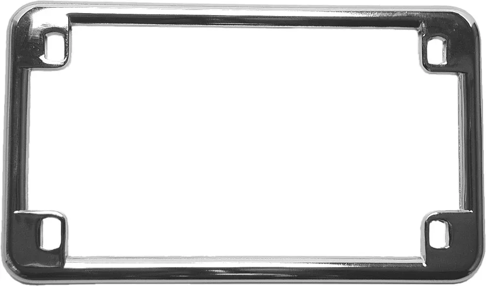 Emgo License Frame Chrome 4 1/8" X 7 1/4" - 86-42600