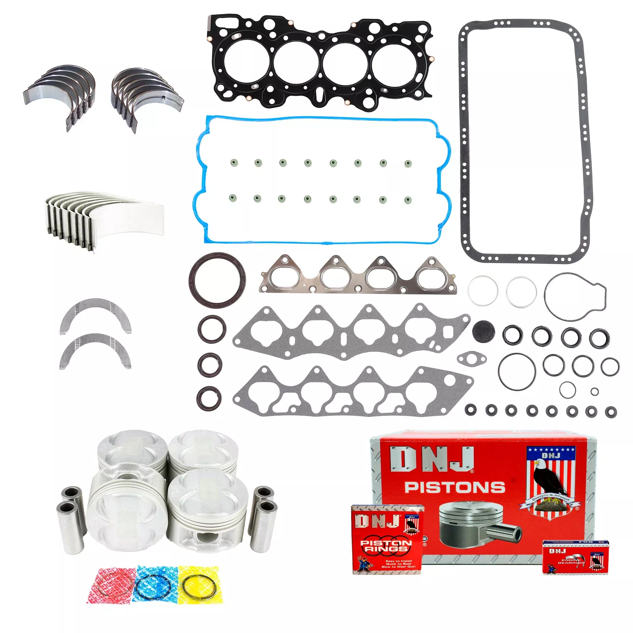 Engine Rebuild Kit 1994-2000 Honda 1.6L