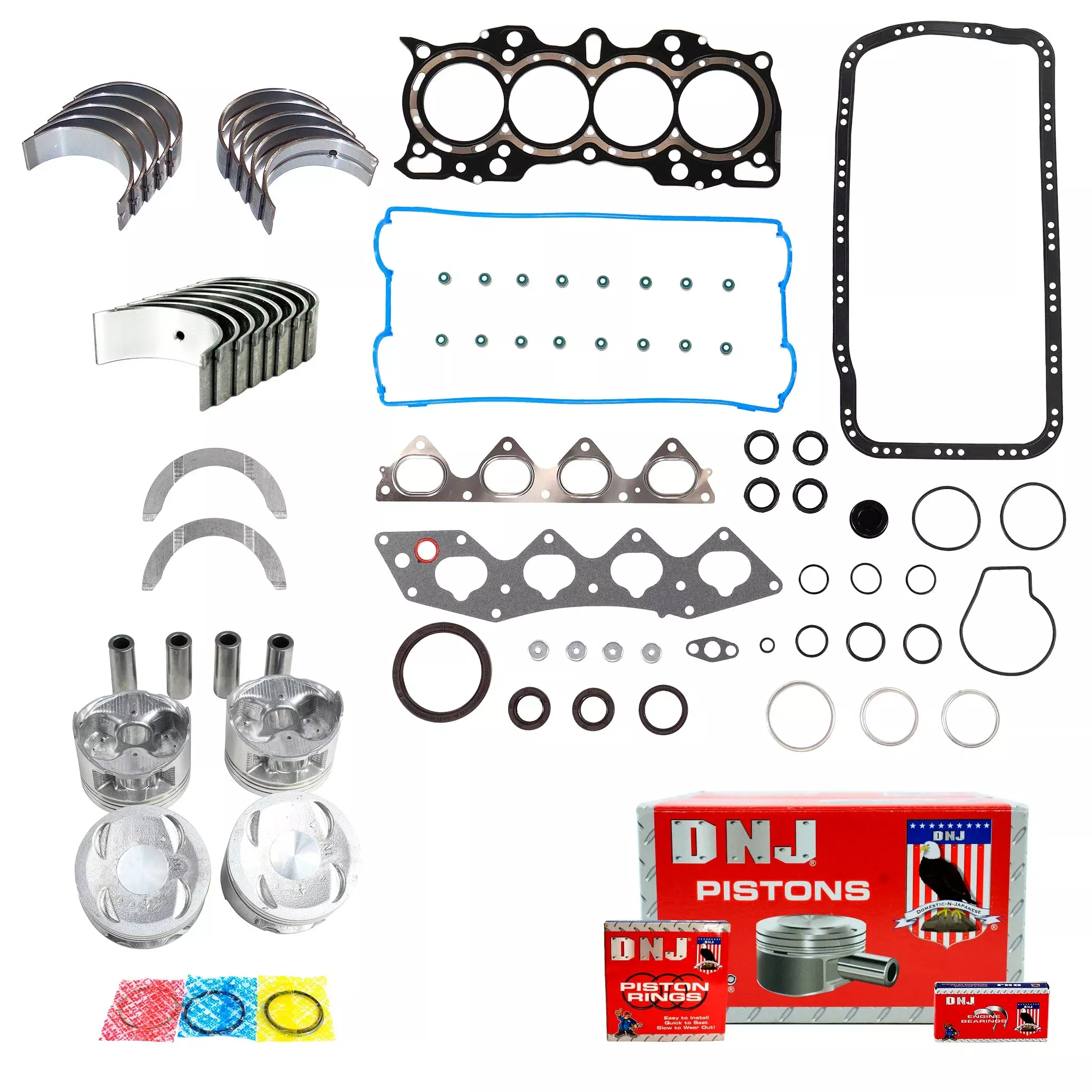 Engine Rebuild Kit 1997-1998 Honda 2.0L