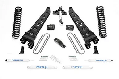 Fabtech K2335 Radius Arm Lift System 6 Inch Lift with Coils & Shocks