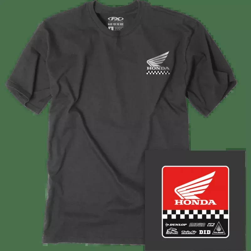 Factory Effex Honda Starting LN T-Shirt Char