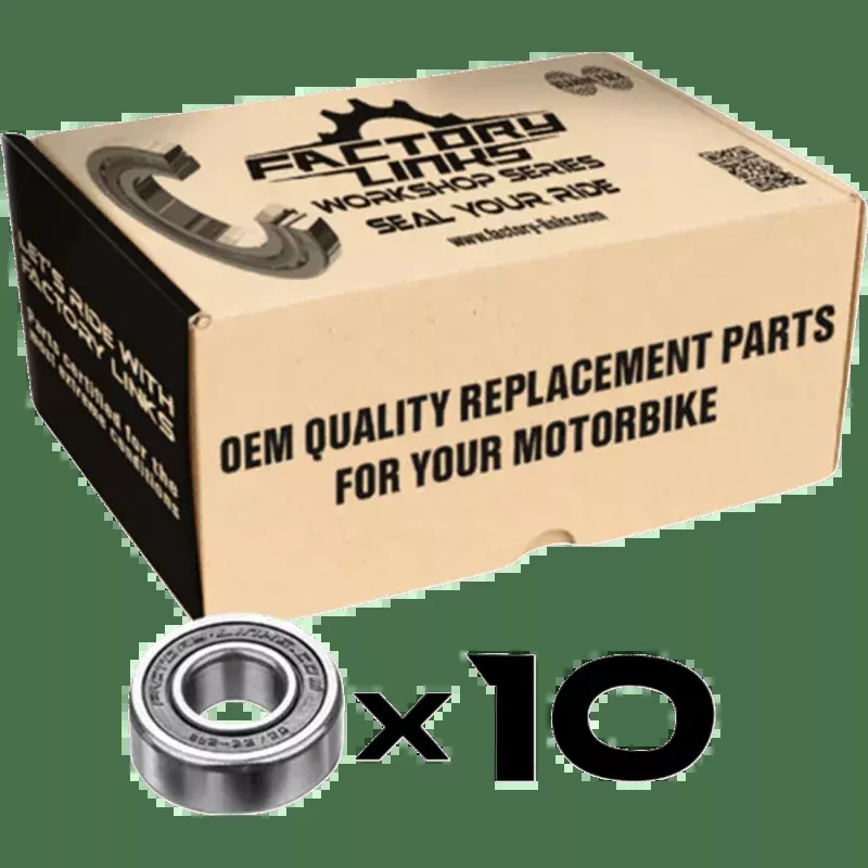 Factory Links Bearing Pack Of 10 6200 2RS
