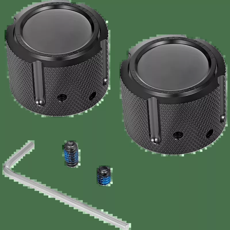 Figurati Designs Front Axle Nut Covers Plain In